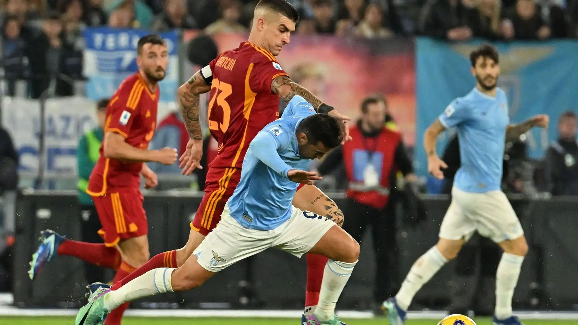 Tanto nervosismo in campo
