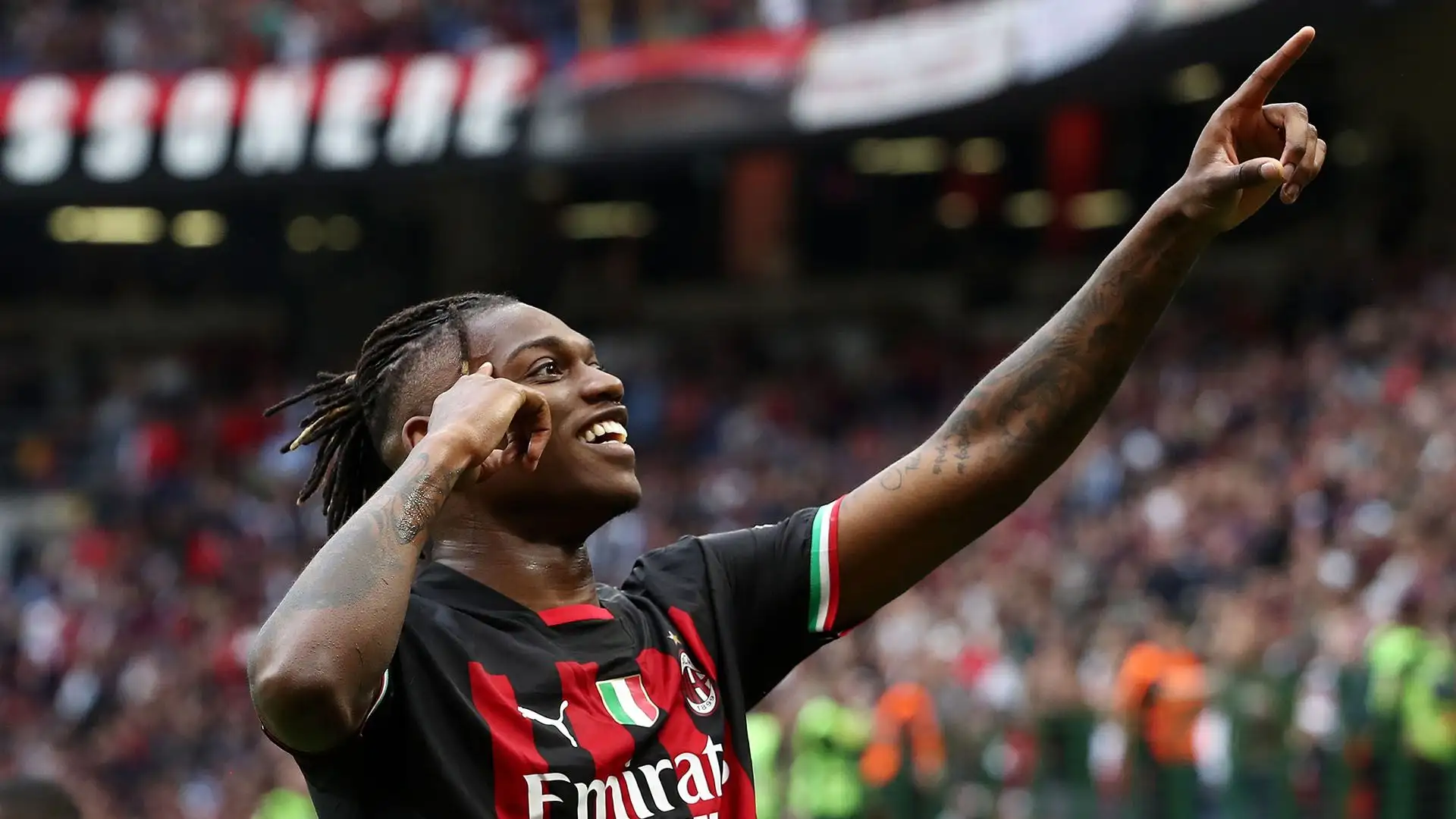 Nell'ultima partita di campionato contro il Napoli Leao non ha gradito per nulla la sostituzione di Pioli