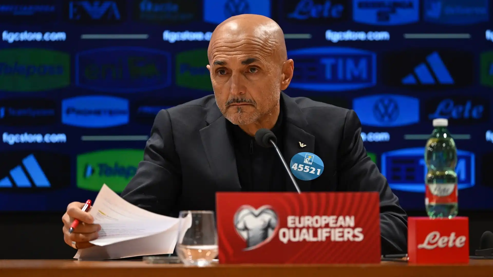 Italia, Luciano Spalletti è perentorio sulla Macedonia del Nord