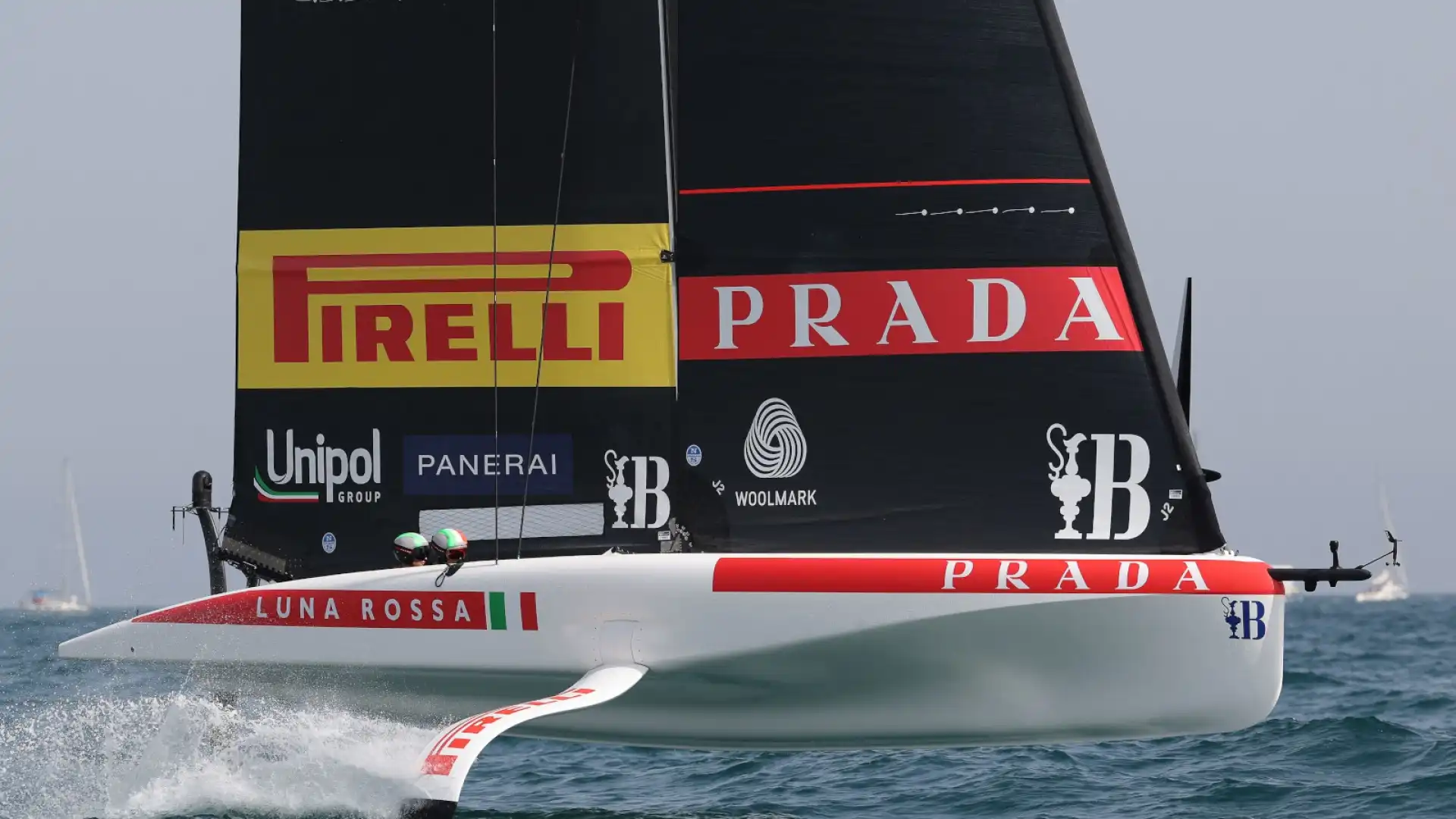 Luna Rossa returns to the water, and Max Serena issues a challenge