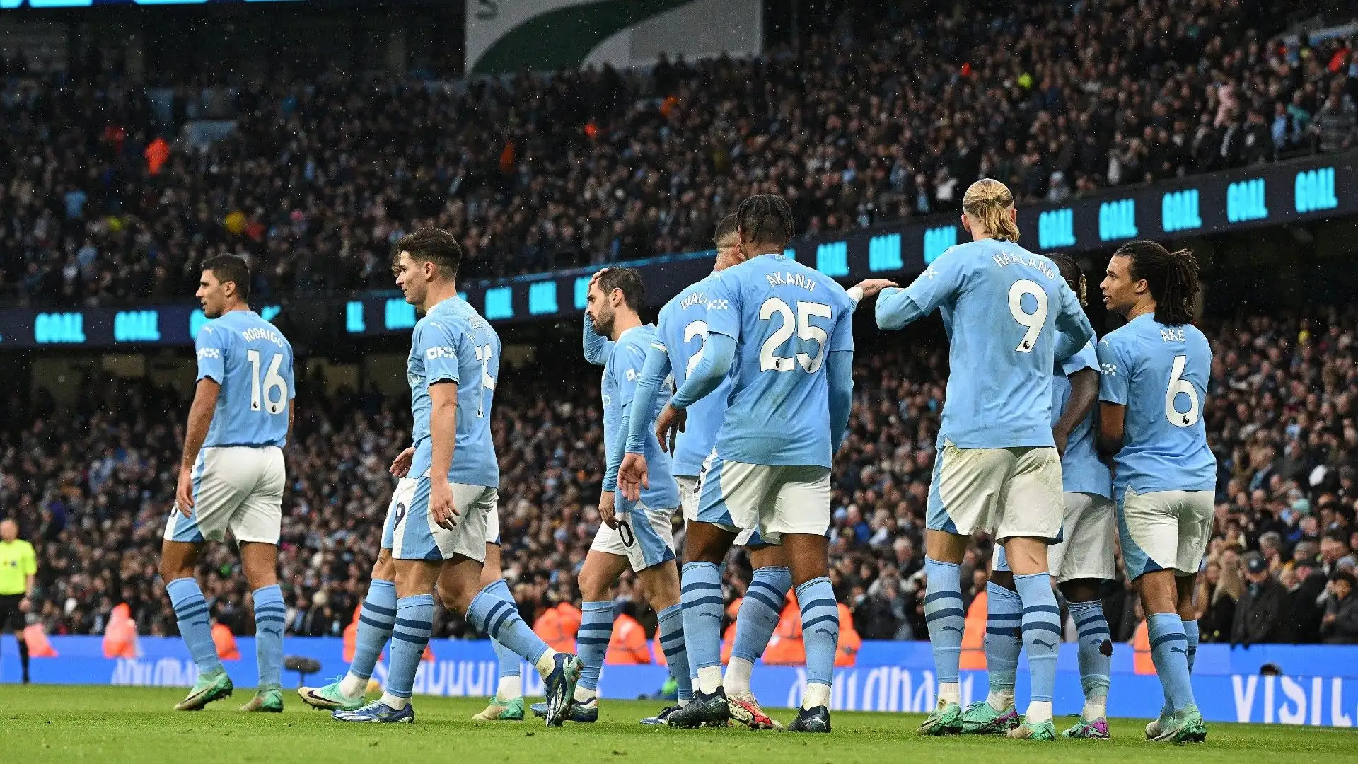 Nelle prime 11 partite di campionato la squadra di Guardiola ha conquistato 27 punti: 9 vittorie e 2 sconfitte