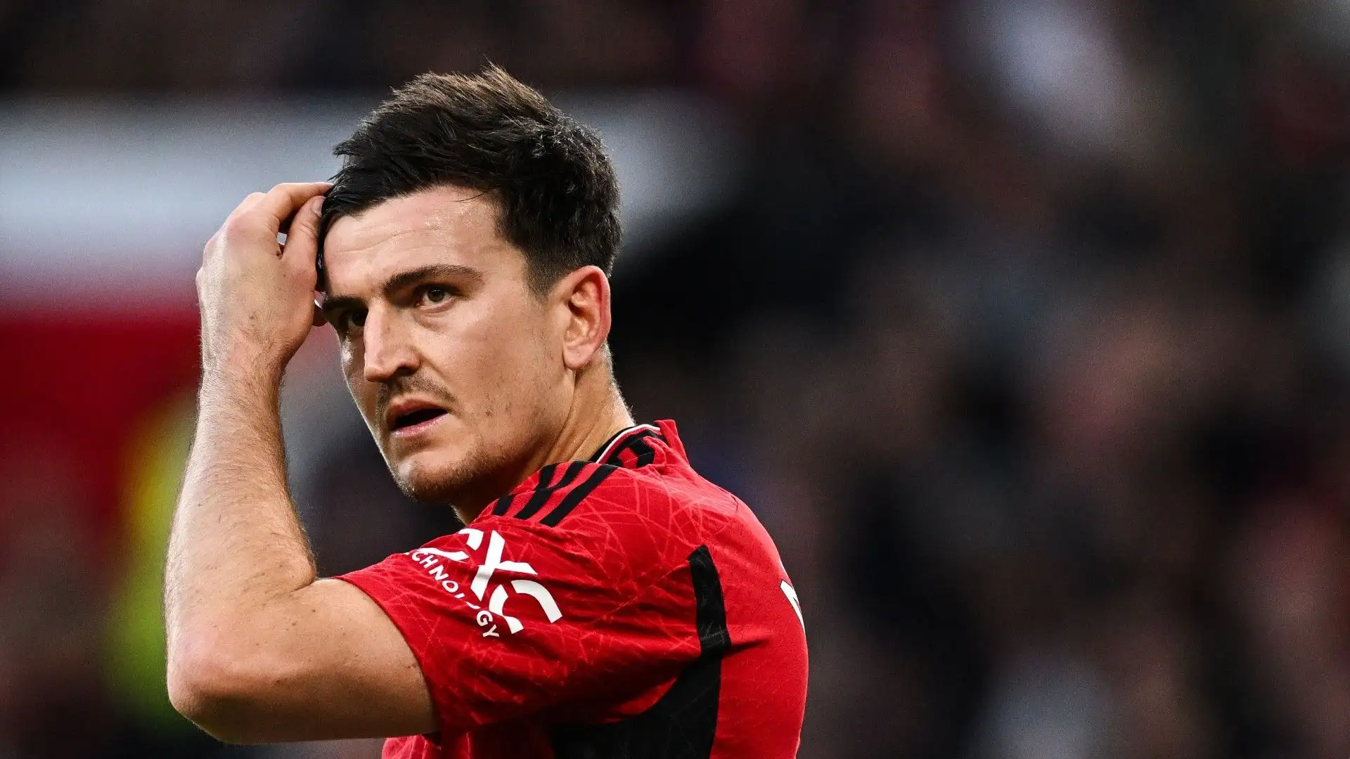 Harry Maguire è stato schierato titolare da ten Hag