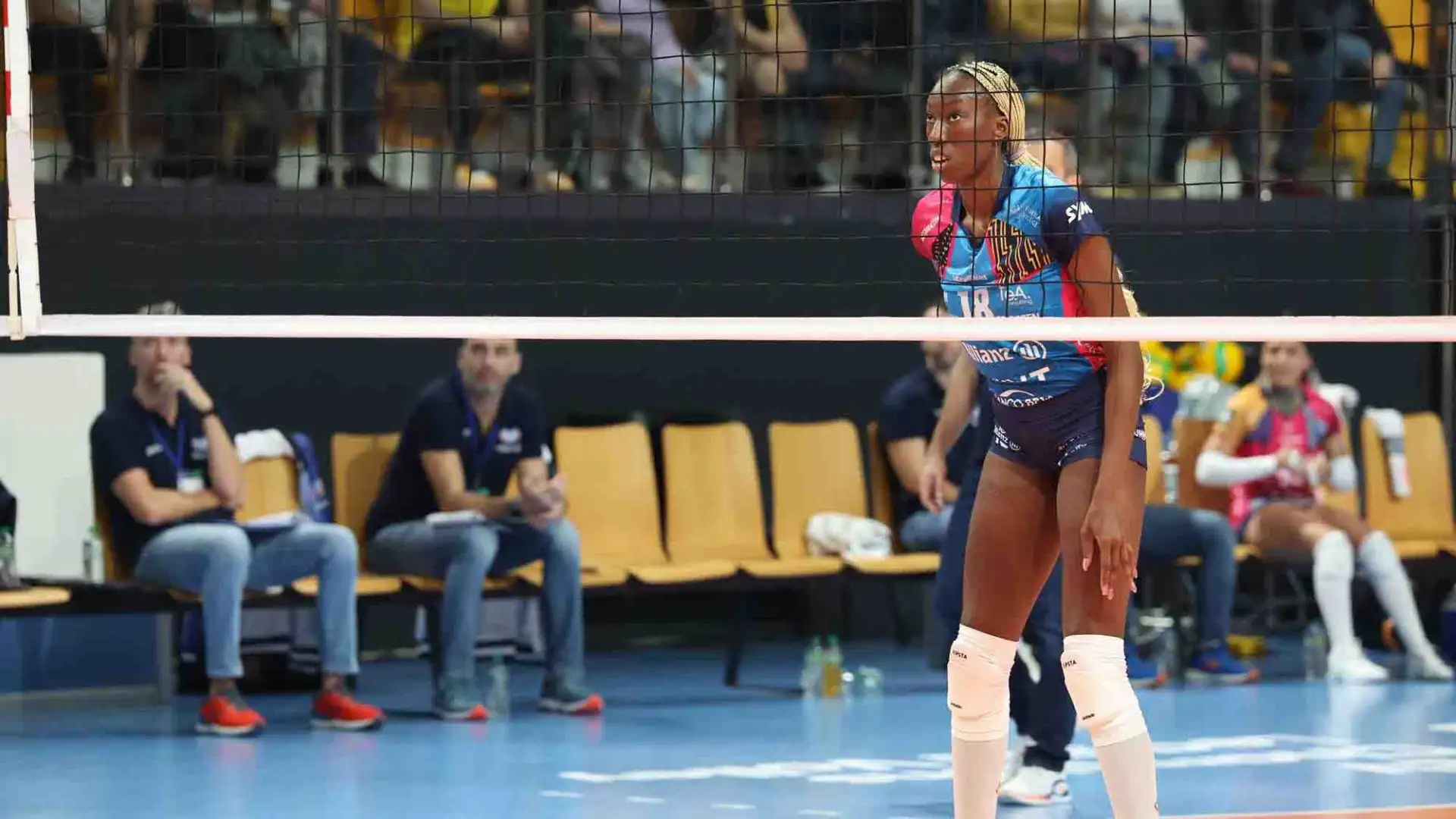 Tre ace consecutiv hanno deciso il secondo set.
