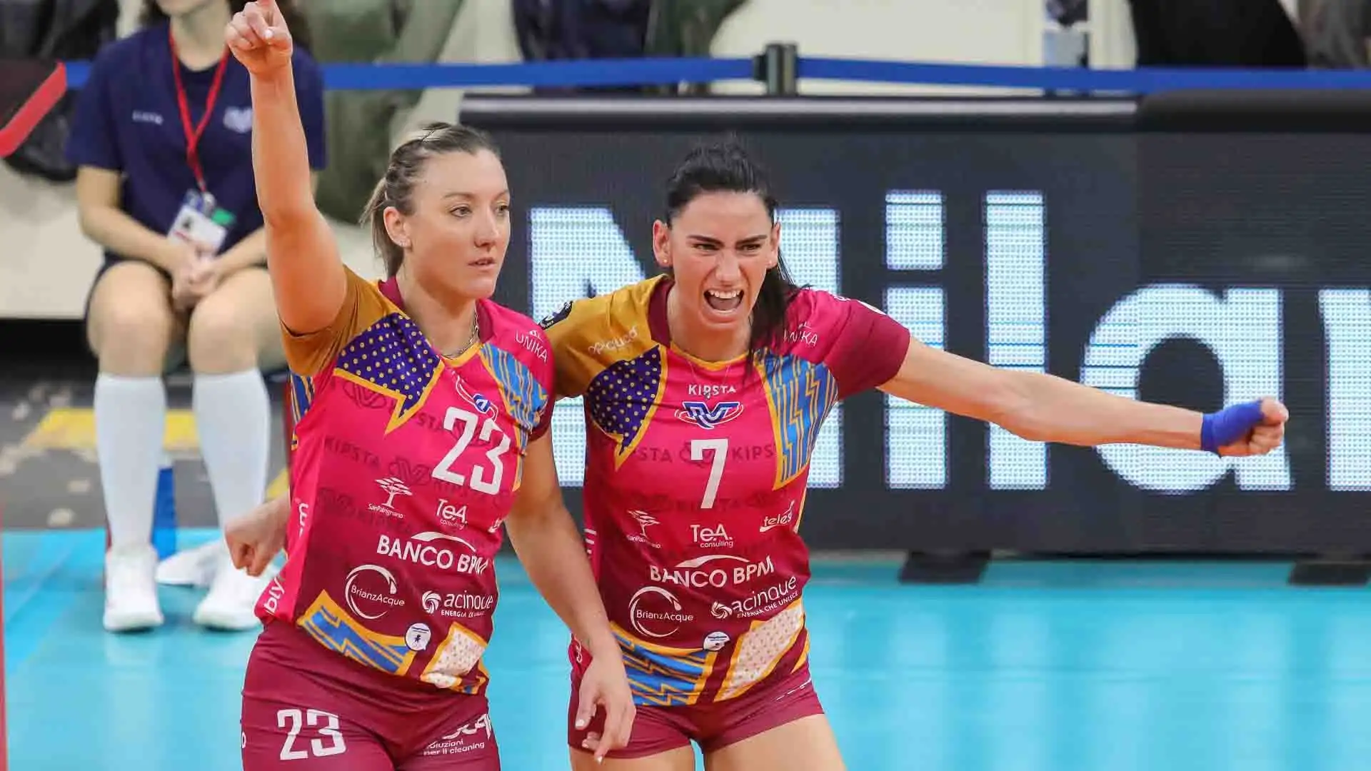 L'anno scorso a Milano giocava anche Jordan Larson.