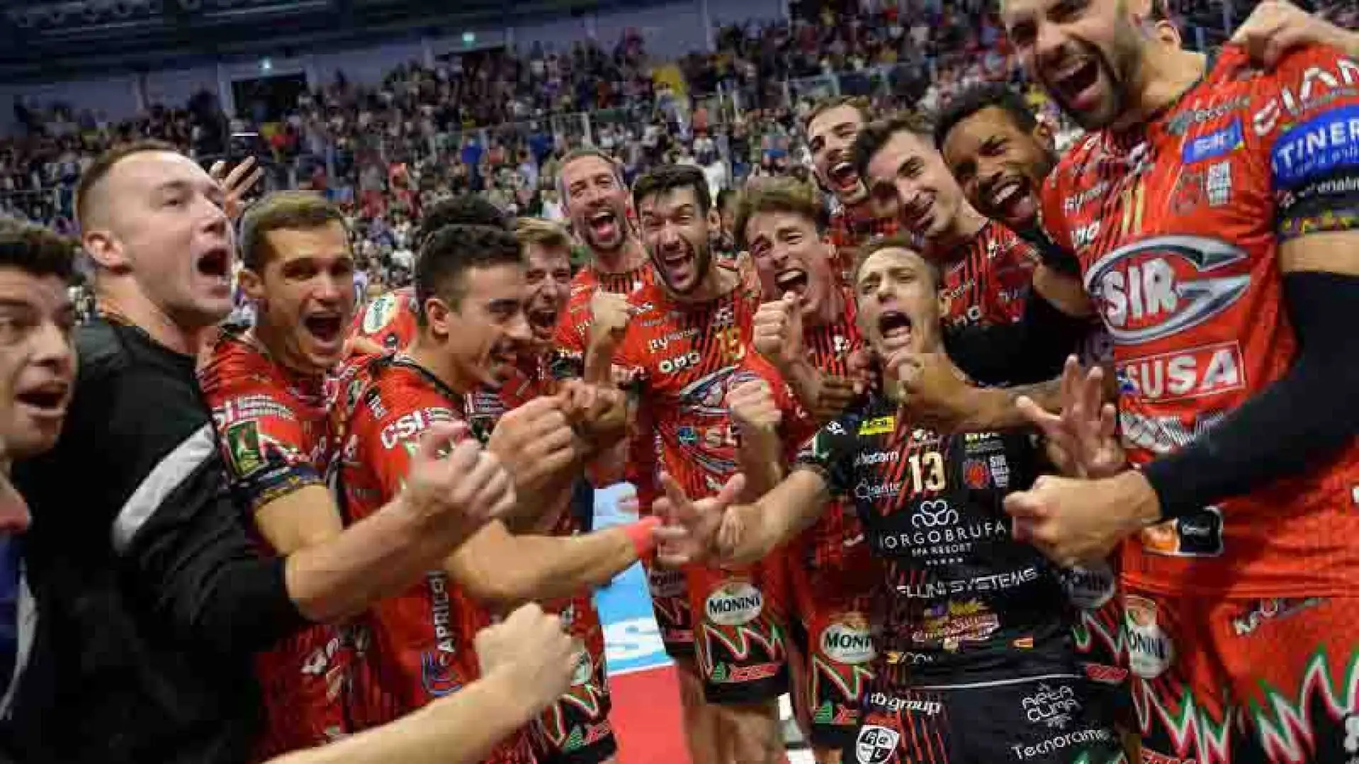Esplode al termine di un match durissimo con la Lube eccellente nei primi due parziali ed avanti con merito anche nel terzo fino al 20-17.