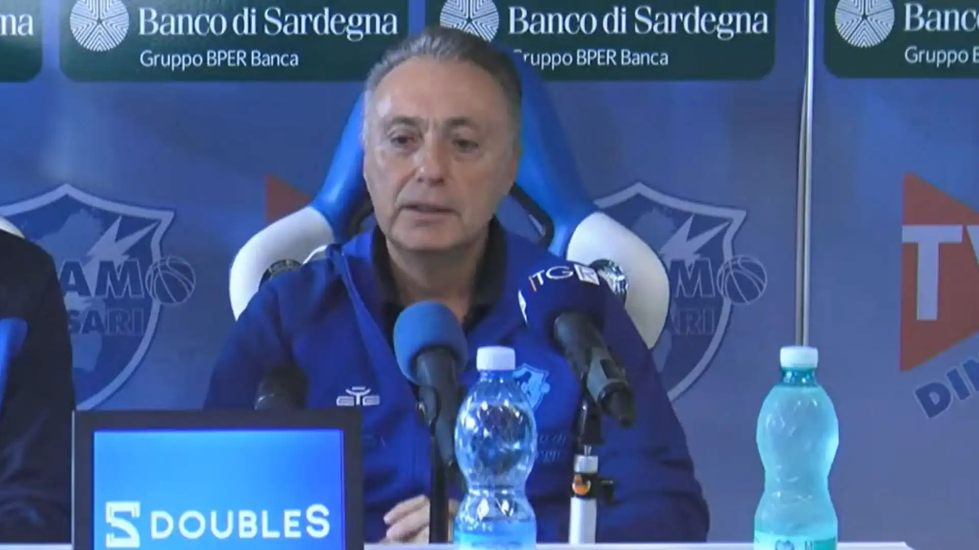 Dinamo Sassari, Piero Bucchi è fiducioso in vista della gara con Varese