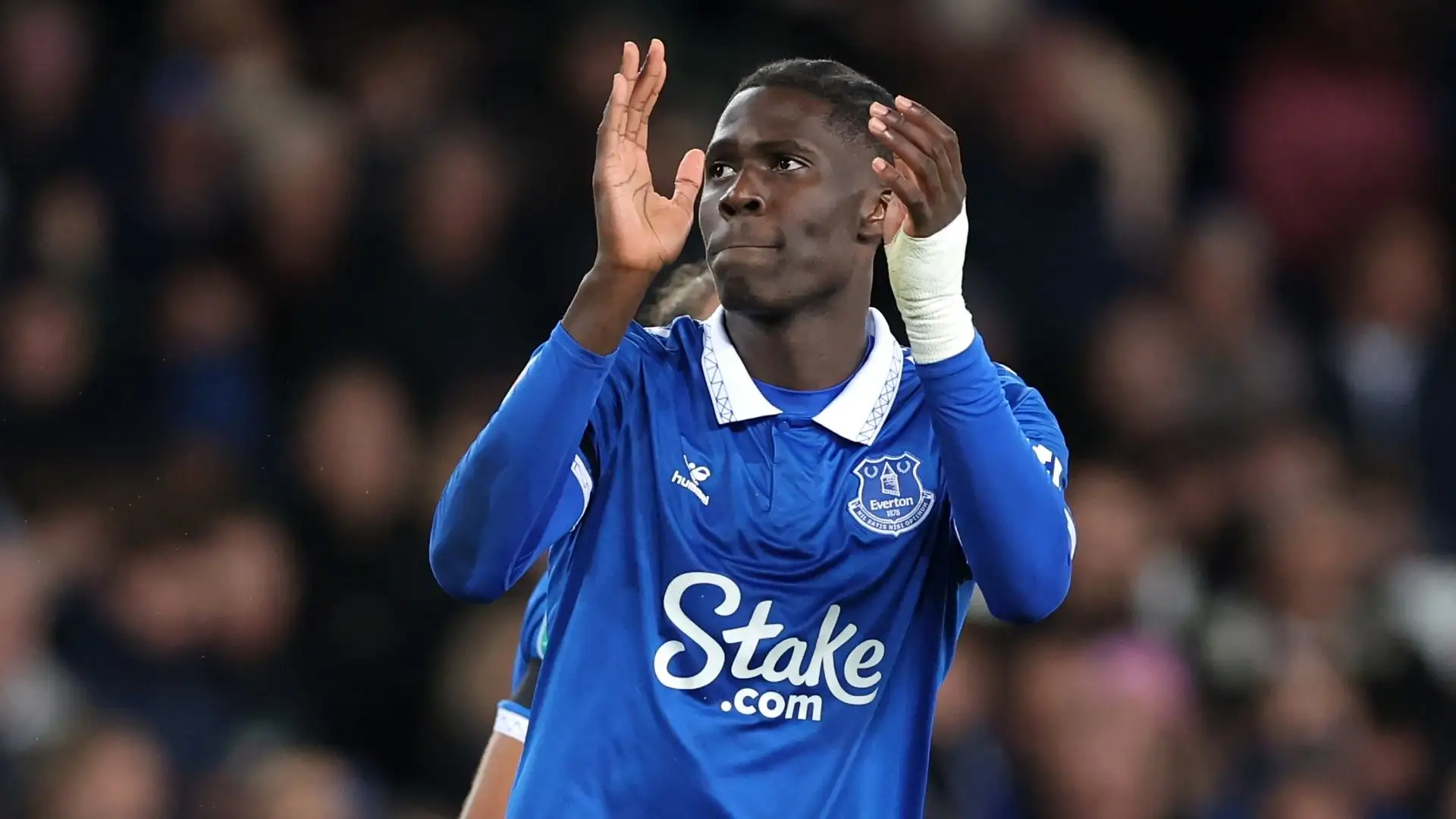 Amadou Onana è cresciuto nell'Hoffenheim prima di passare all'Amburgo nel 2020
