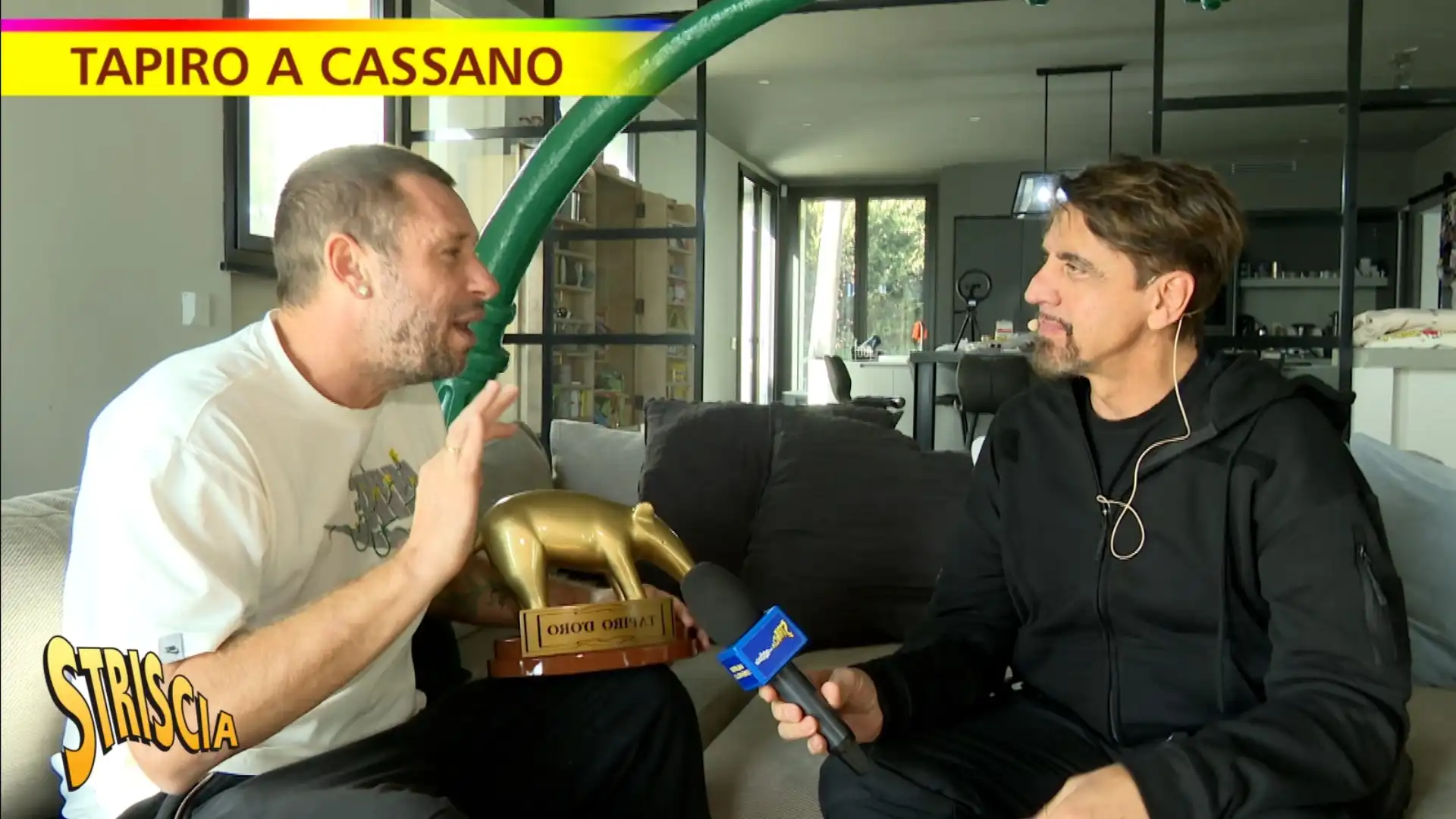 Antonio Cassano: Tapiro d’oro e frecciata a Christian Vieri