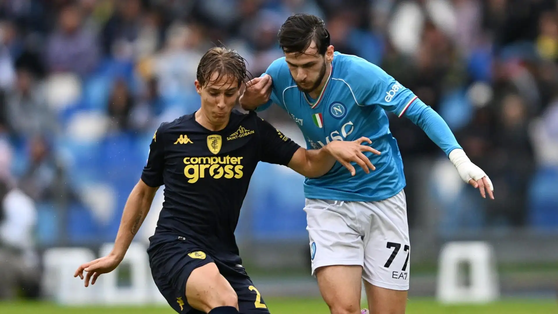 Con una vittoria, il Napoli avrebbe potuto raggiungere il Milan in classifica