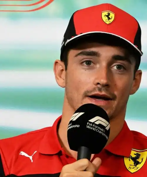 F1, Charles Leclerc tira le somme della nuova Ferrari