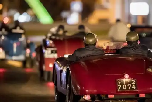 Lo spettacolo della Mille Miglia