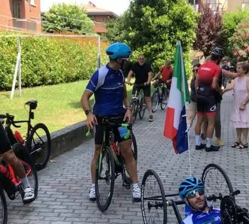 La mamma di Alex Zanardi applaude i suoi ragazzi