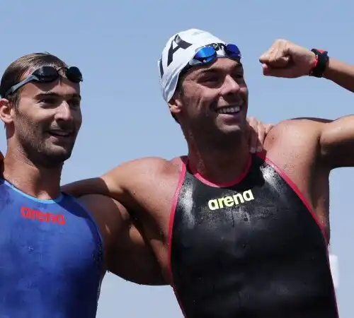 Doppietta da sogno per il nuoto azzurro: Gregorio Paltrinieri oro, Domenico Acerenza argento