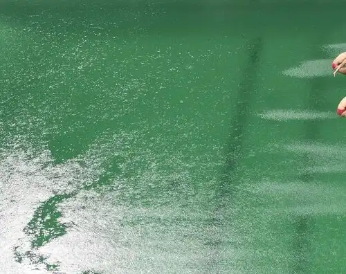 Rio, l’acqua verde fa chiudere la piscina