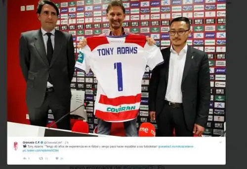 Tony Adams: “Qui per dare calci nel culo”