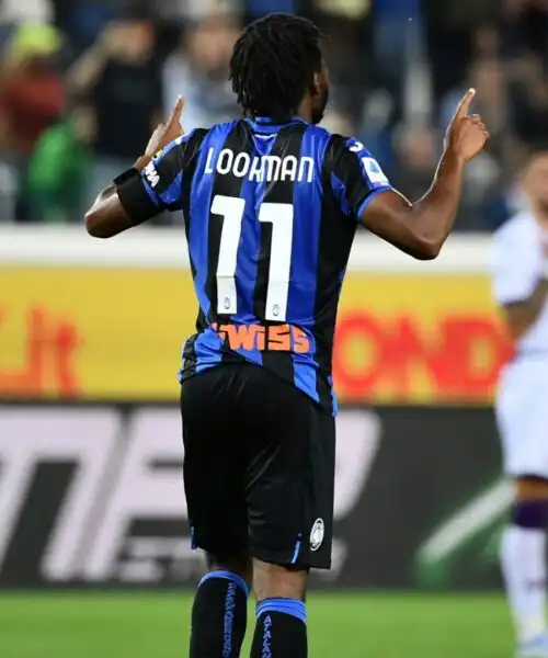 Atalanta, riesce il riaggancio al Napoli: Lookman manda ko la Fiorentina