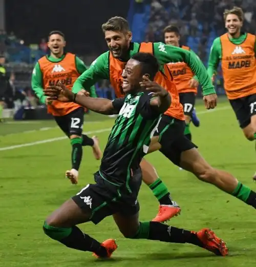 Il Sassuolo non si ferma. Battuta la Spal