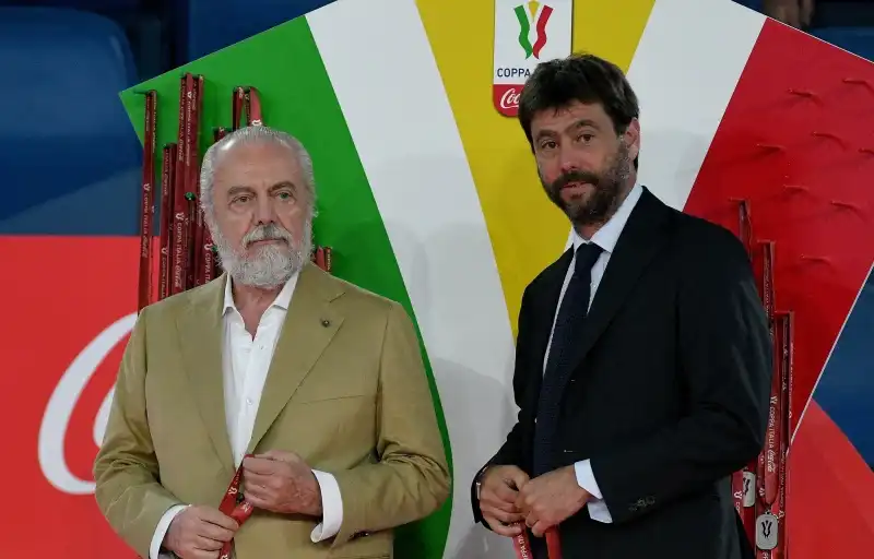 Agnelli e De Laurentiis alleati contro i fondi