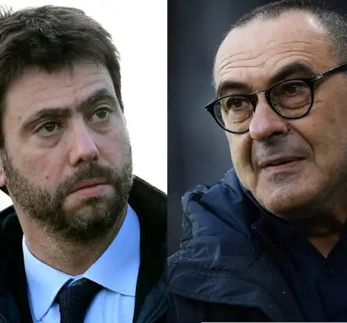 Juventus, confronto a cena tra Agnelli e Sarri