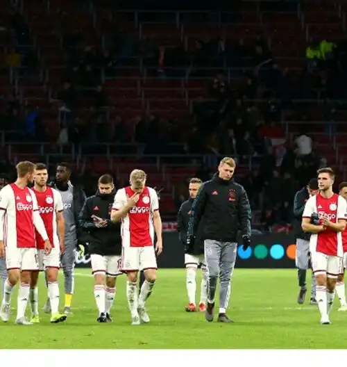 Anche l’Ajax esce dalla Champions League