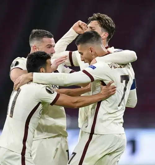 Ajax-Roma 1-2, le foto del colpaccio giallorosso