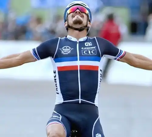 Alaphilippe campione del mondo, Nibali deluso