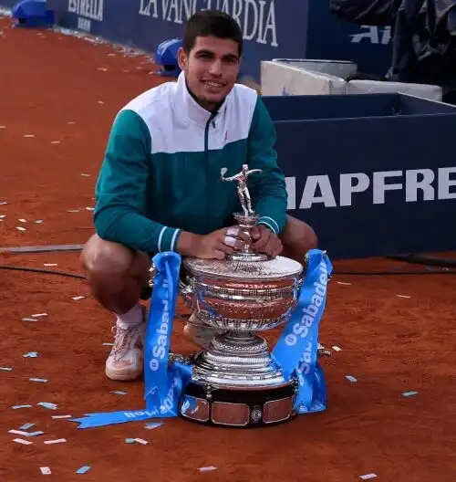 ATP Barcellona a Carlos Alcaraz: “Sto vivendo un sogno”