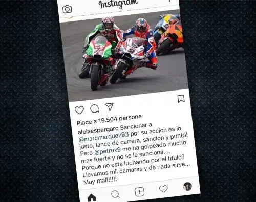 Aleix Espargaró chiede un castigo per Petrucci