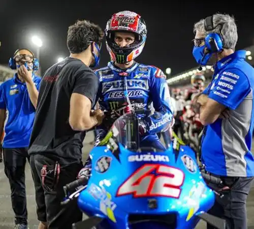 Alex Rins sicuro di potere fare meglio