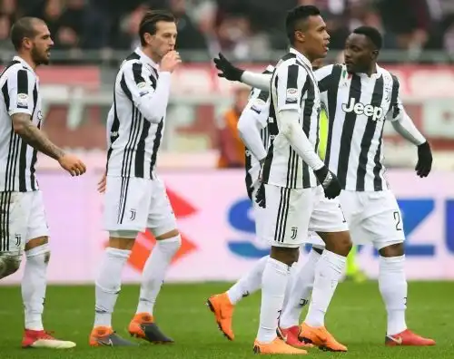 Torino-Juventus 0-1, decide Alex Sandro, rabbia granata