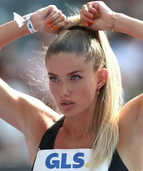 Alica Schmidt, la velocista bionda che sembra una top model: le foto