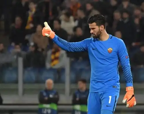 Alisson, il Liverpool accontenta la Roma