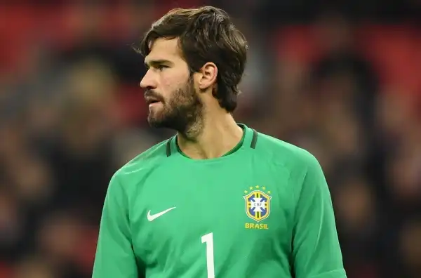 Alisson prima opzione per la porta del Real Madrid