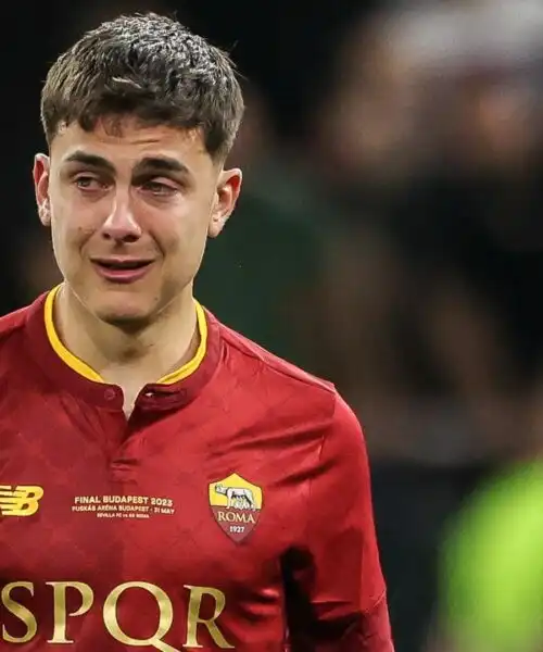 Allarme Paulo Dybala in casa Roma: le immagini