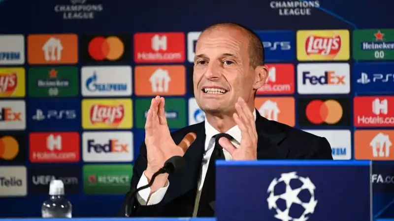 Allegri mette le mani avanti per la Champions League