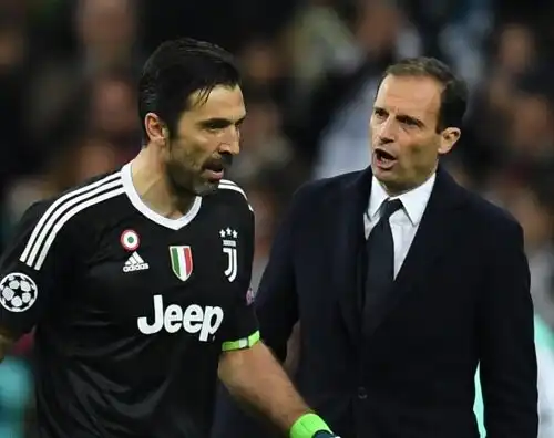 Allegri: “Assurdo giudicare Buffon”