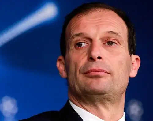 Allegri si complimenta con Favilli
