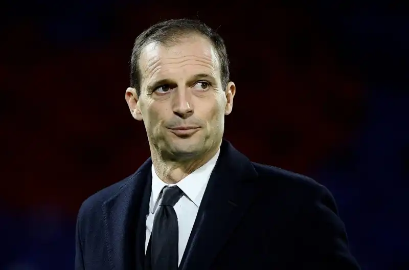 Max Allegri esulta e fa mea culpa