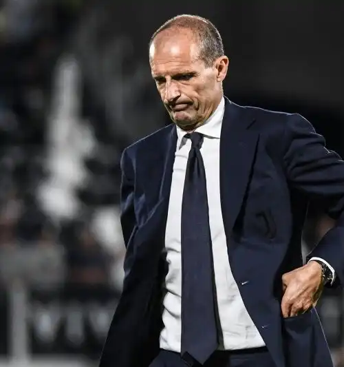 Juventus: Allegri perde un titolare, emergenza a centrocampo