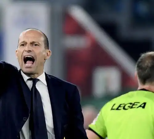 Massimiliano Allegri furioso: “Mi hanno dato una pedata”