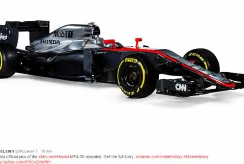 La McLaren di Alonso