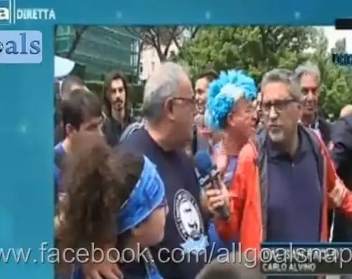 Ultras del Napoli minacciano Carlo Alvino