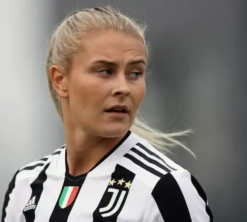 Amanda Nilden favolosa. Le foto della calciatrice della Juventus