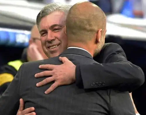 Ancelotti  a Monaco: Guardiola approva