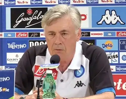 Napoli-Carpi 5-1, Ancelotti soddisfatto