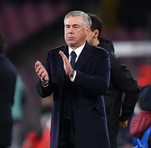 Ancelotti rende omaggio ai tifosi di Bergamo