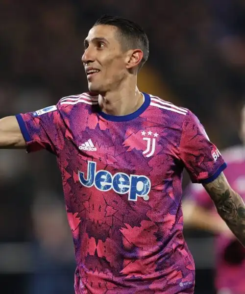 Juventus, tenere Angel Di Maria a tutti i costi