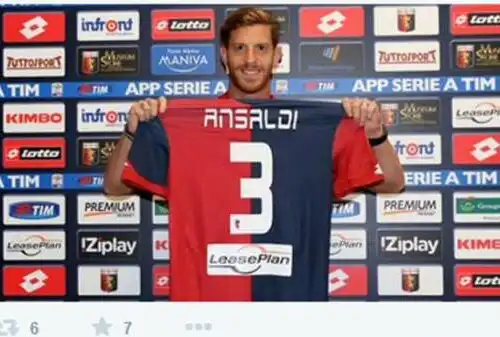 Ansaldi: a scuola di Genoa da Criscito