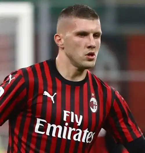 Milan, subito in partenza Rebic