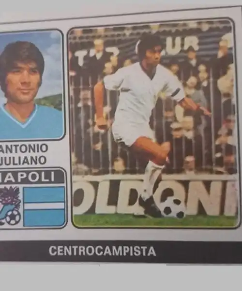 Il calcio italiano e il Napoli piangono Antonio Juliano